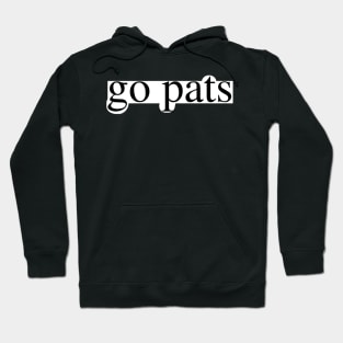 go pats Hoodie